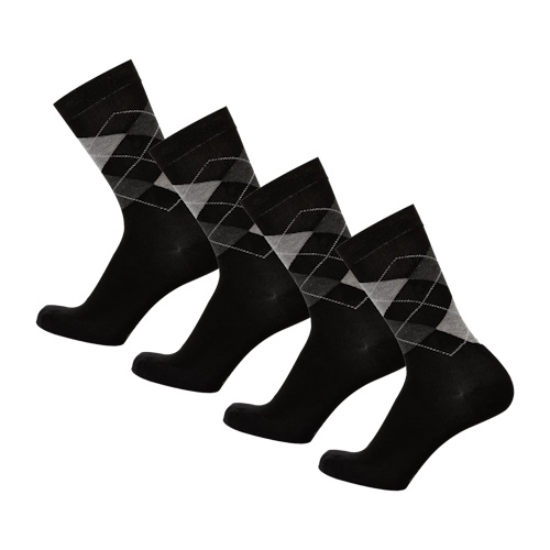 Bamboosa Steve schwarz/print socks Bamboosa Steve schwarz/print socks