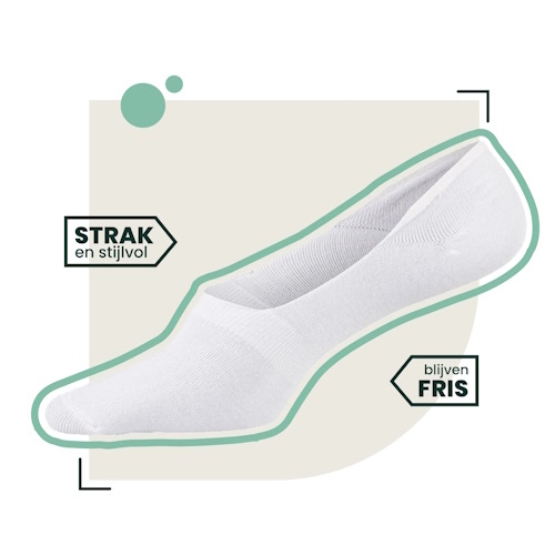 Bamboosa Joshua weiß footies Bamboosa Joshua weiß footies