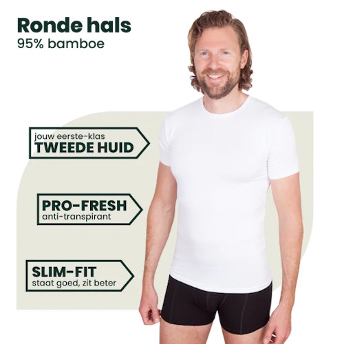 Bamboosa Austin weiß shirt Bamboosa Austin weiß shirt