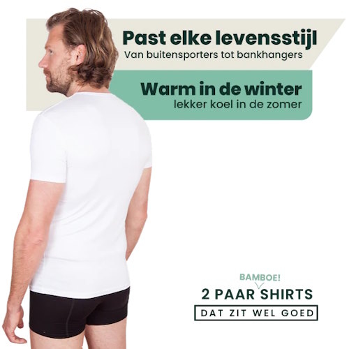 Bamboosa Austin weiß shirt Bamboosa Austin weiß shirt