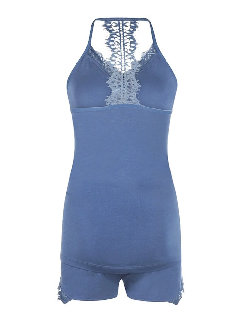 Charlie Choe Retro nights jeans blau shortama Charlie Choe Retro nights jeans blau shortama