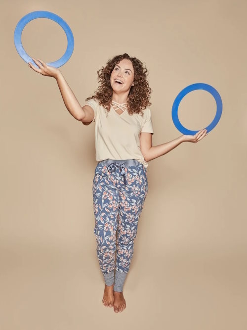 Charlie Choe Retro nights cremefarbig schlafshirt Charlie Choe Retro nights cremefarbig schlafshirt