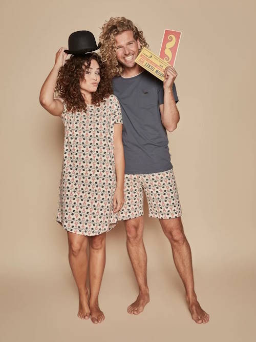 Charlie Choe Circus cremefarbig nachtkleid Charlie Choe Circus cremefarbig nachtkleid