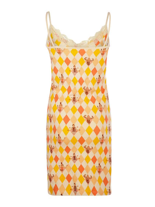 Charlie Choe Circus cremefarbig slipdress Charlie Choe Circus cremefarbig slipdress