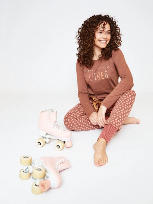 Charlie Choe Flower Power braun schlafshirt Charlie Choe Flower Power braun schlafshirt