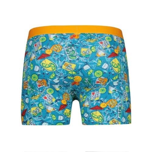 Schlag meinen Boxer Cocktail blau/print boxershort Schlag meinen Boxer Cocktail blau/print boxershort