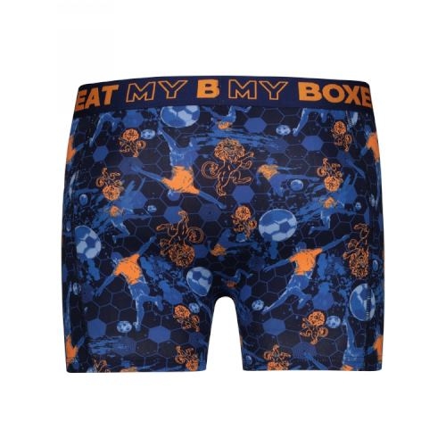 Schlag meinen Boxer Football blau/print boxershort Schlag meinen Boxer Football blau/print boxershort