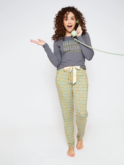 Charlie Choe Funky Nights dunkegrau schlafshirt Charlie Choe Funky Nights dunkegrau schlafshirt