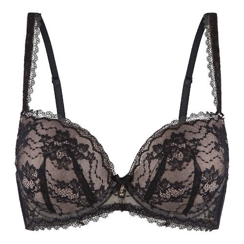 LingaDore Depths of black lingerie schwarz push up bh LingaDore Depths of black lingerie schwarz push up bh