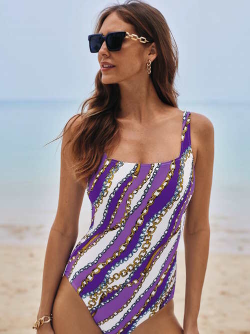 Anita Bademode Arina violett/print badeanzüge Anita Bademode Arina violett/print badeanzüge