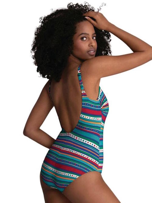 Rosa Faia Bademode Estelle blau/print badeanzüge Rosa Faia Bademode Estelle blau/print badeanzüge