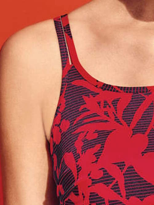 Anita Bademode Rimini rot/print tankini set Anita Bademode Rimini rot/print tankini set