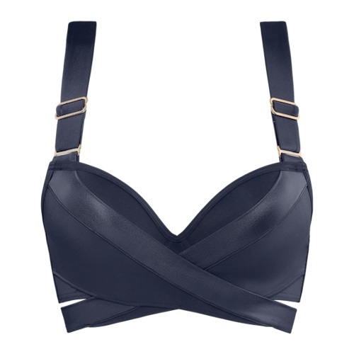 Marlies Dekkers Bademode Cache Coeur grau push up bikini bh Marlies Dekkers Bademode Cache Coeur grau push up bikini bh