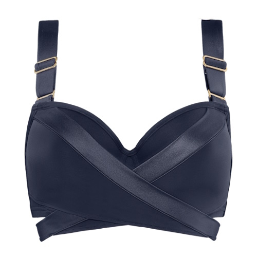 Marlies Dekkers Bademode Cache Coeur grau gemoldefer bikini bh Marlies Dekkers Bademode Cache Coeur grau gemoldefer bikini bh