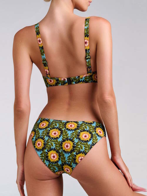 Marlies Dekkers Bademode Bellini grün/print gemoldefer bikini bh Marlies Dekkers Bademode Bellini grün/print gemoldefer bikini bh