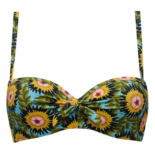 Marlies Dekkers Bademode Bellini grün/print gemoldefer bikini bh Marlies Dekkers Bademode Bellini grün/print gemoldefer bikini bh
