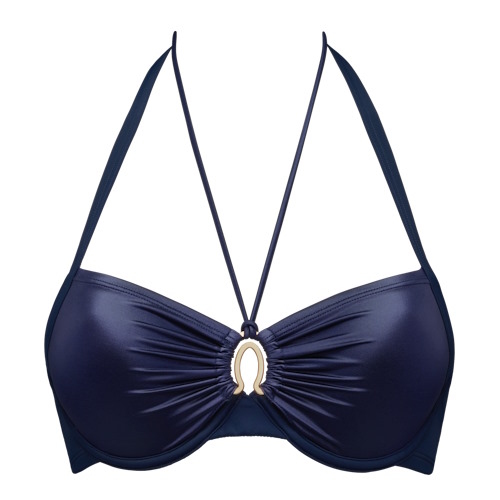 Marlies Dekkers Bademode Jet Set navy-blau push up bikini bh Marlies Dekkers Bademode Jet Set navy-blau push up bikini bh