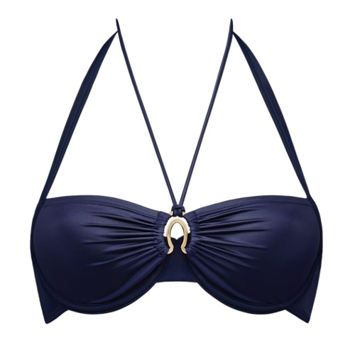 Marlies Dekkers Bademode Jet Set navy-blau gemoldefer bikini bh Marlies Dekkers Bademode Jet Set navy-blau gemoldefer bikini bh
