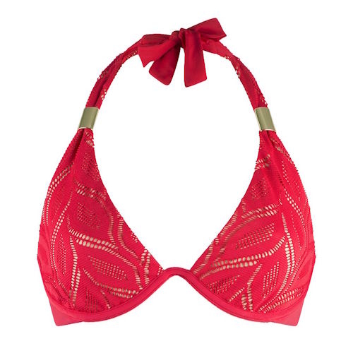 LingaDore Strand fabulous in red Lace rot gemoldefer bikini bh LingaDore Strand fabulous in red Lace rot gemoldefer bikini bh
