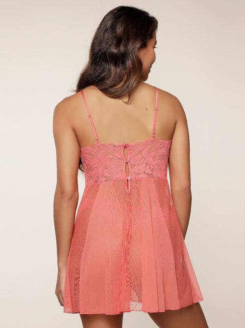 LingaDore Nacht Spiced Coral spiced coral slipdress LingaDore Nacht Spiced Coral spiced coral slipdress