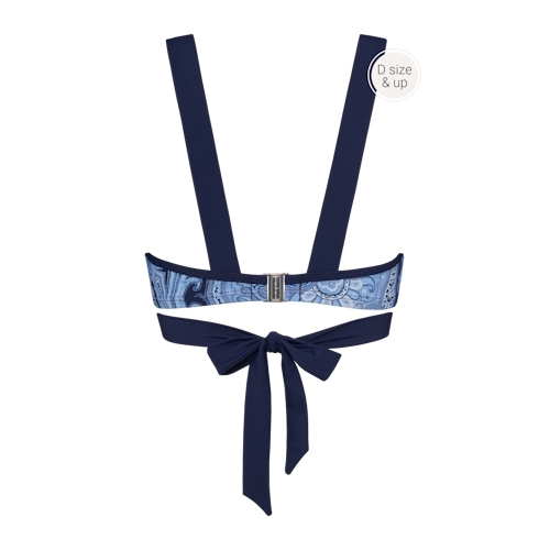 Marlies Dekkers Bademode Cache Coeur blau/print gemoldefer bikini bh Marlies Dekkers Bademode Cache Coeur blau/print gemoldefer bikini bh