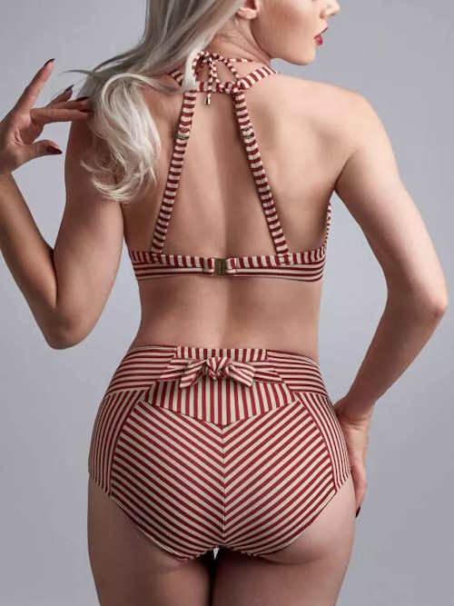 Marlies Dekkers Bademode Holi Vintage rot/print push up bikini bh Marlies Dekkers Bademode Holi Vintage rot/print push up bikini bh