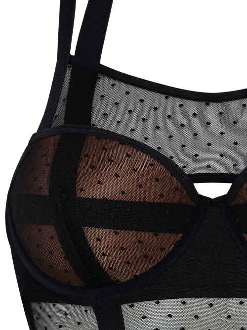 Marlies Dekkers Flash Dance schwarz korselett Marlies Dekkers Flash Dance schwarz korselett