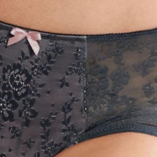 Rosa Faia Fleur anthrazit hoher slip Rosa Faia Fleur anthrazit hoher slip