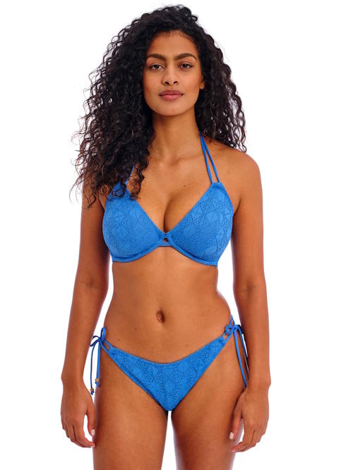 Freya Swim Nomad Nights atoll blau unwattierter bikini bh Freya Swim Nomad Nights atoll blau unwattierter bikini bh