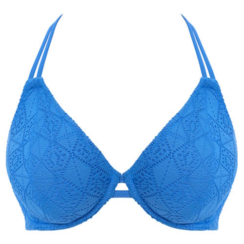 Freya Swim Nomad Nights atoll blau unwattierter bikini bh Freya Swim Nomad Nights atoll blau unwattierter bikini bh