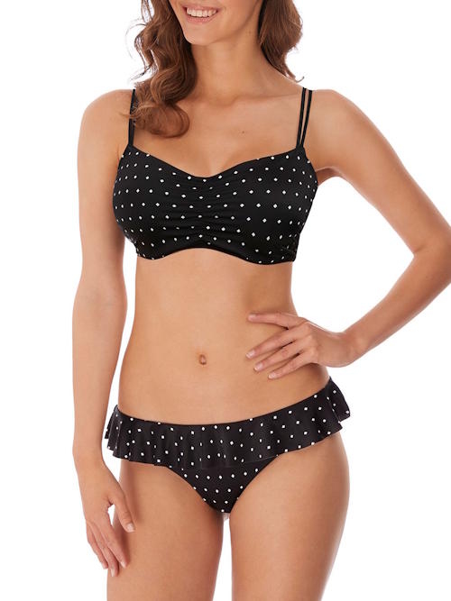 Freya Swim Jewel Cove schwarz/weiß unwattierter bikini bh Freya Swim Jewel Cove schwarz/weiß unwattierter bikini bh