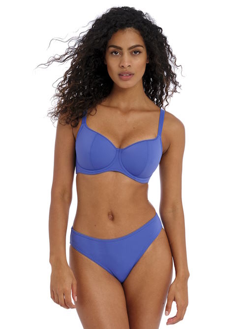 Freya Swim Jewel Cove blau gemoldefer bikini bh Freya Swim Jewel Cove blau gemoldefer bikini bh