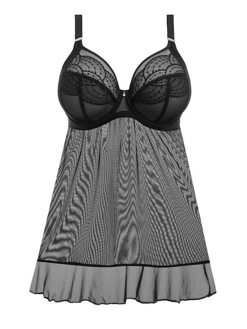 Elomi Priya schwarz slipdress Elomi Priya schwarz slipdress