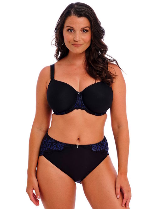 Fantasie-Dessous Emmaline schwarz/blau vorgeformter bh Fantasie-Dessous Emmaline schwarz/blau vorgeformter bh
