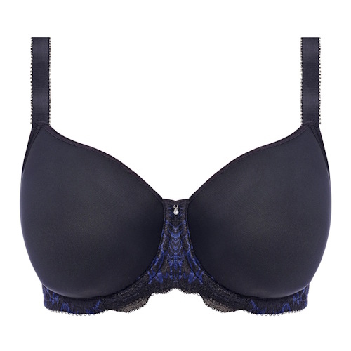 Fantasie-Dessous Emmaline schwarz/blau vorgeformter bh Fantasie-Dessous Emmaline schwarz/blau vorgeformter bh
