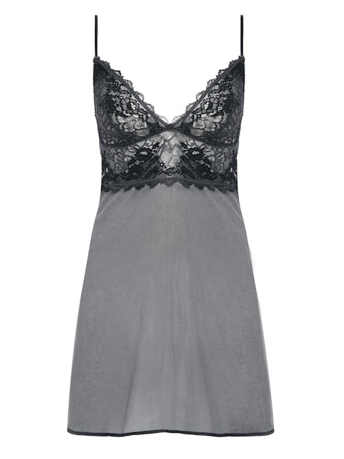 Wacoal Dessous Lace Perfection grau slipdress Wacoal Dessous Lace Perfection grau slipdress