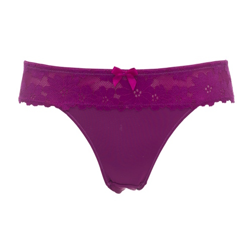 Guy de France Flower violett slip Guy de France Flower violett slip