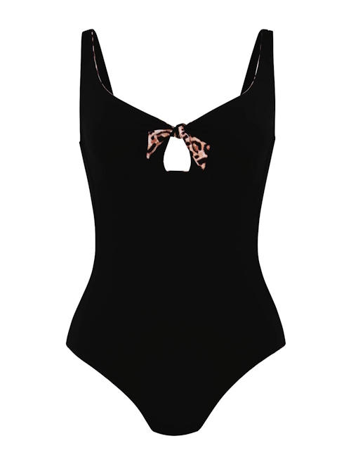 Rosa Faia Bademode Violetta schwarz/braun badeanzüge Rosa Faia Bademode Violetta schwarz/braun badeanzüge