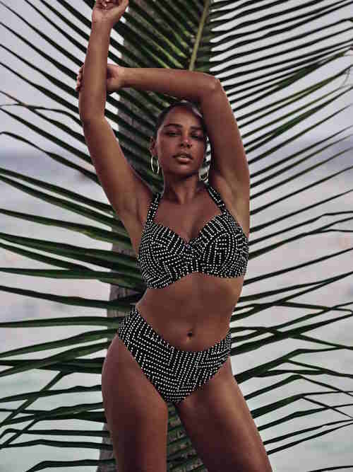 Rosa Faia Bademode Bruna schwarz bikini slip Rosa Faia Bademode Bruna schwarz bikini slip