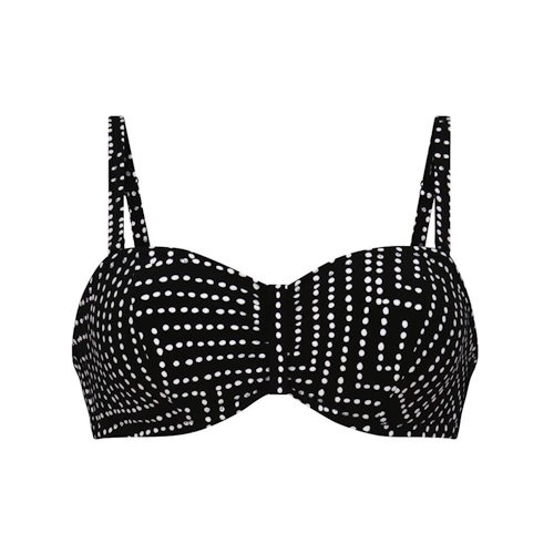 Rosa Faia Bademode Ella schwarz unwattierter bikini bh Rosa Faia Bademode Ella schwarz unwattierter bikini bh