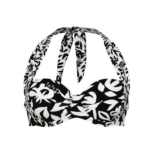 Rosa Faia Bademode Catalina schwarz/weiß gemoldefer bikini bh Rosa Faia Bademode Catalina schwarz/weiß gemoldefer bikini bh