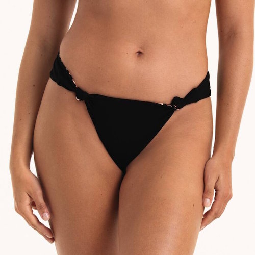 Rosa Faia Bademode Grace schwarz/braun bikini slip Rosa Faia Bademode Grace schwarz/braun bikini slip