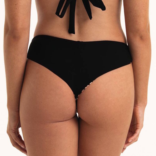 Rosa Faia Bademode Grace schwarz/braun bikini slip Rosa Faia Bademode Grace schwarz/braun bikini slip