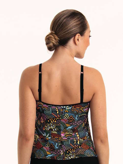 Anita Care Rimini schwarz/print prothesen-tankini Anita Care Rimini schwarz/print prothesen-tankini