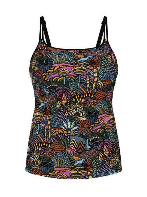 Anita Care Rimini schwarz/print prothesen-tankini Anita Care Rimini schwarz/print prothesen-tankini