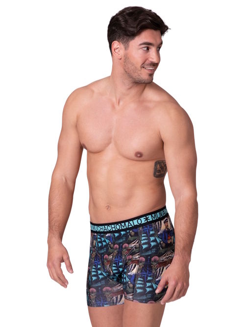 Muchachomalo Captain Donkey mehrfarbig/print baumwoll-boxershort Muchachomalo Captain Donkey mehrfarbig/print baumwoll-boxershort