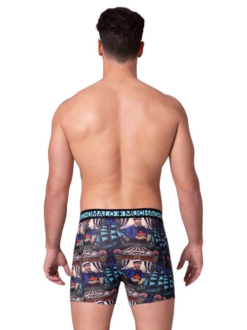 Muchachomalo Captain Donkey mehrfarbig/print baumwoll-boxershort Muchachomalo Captain Donkey mehrfarbig/print baumwoll-boxershort