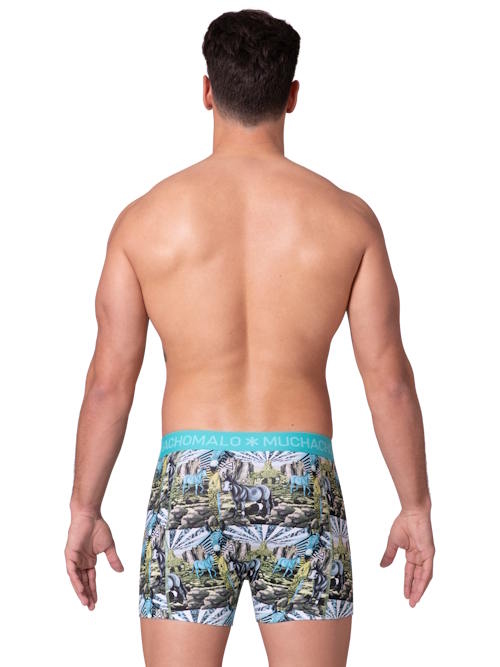 Muchachomalo Captain Donkey mehrfarbig/print baumwoll-boxershort Muchachomalo Captain Donkey mehrfarbig/print baumwoll-boxershort
