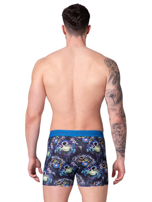 Muchachomalo Fruitnoevil mehrfarbig/print baumwoll-boxershort Muchachomalo Fruitnoevil mehrfarbig/print baumwoll-boxershort