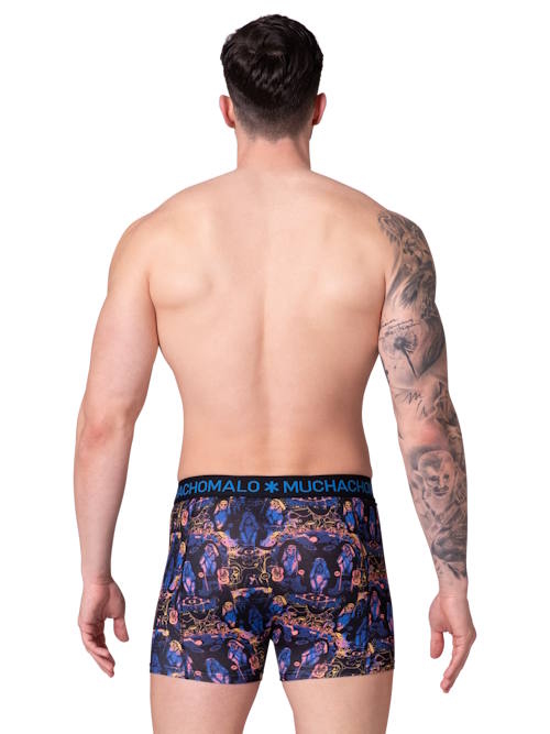 Muchachomalo Fruitnoevil mehrfarbig/print baumwoll-boxershort Muchachomalo Fruitnoevil mehrfarbig/print baumwoll-boxershort
